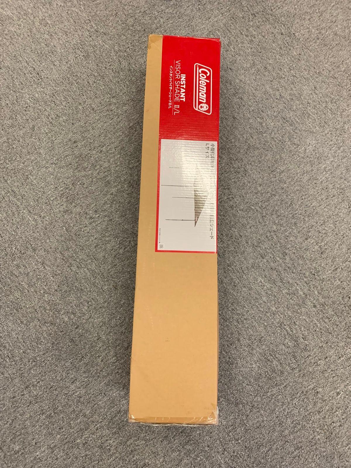＋【現状品】Coleman コールマン インスタントバイザーシェードII/L オリーブ 2000038155 タープ サンシェード 収納ケース付き【棚無し1】【6】