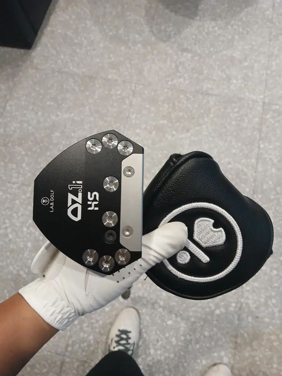 LAB GOLF OZ Putter HS ブラック ヘッドカバー 含む