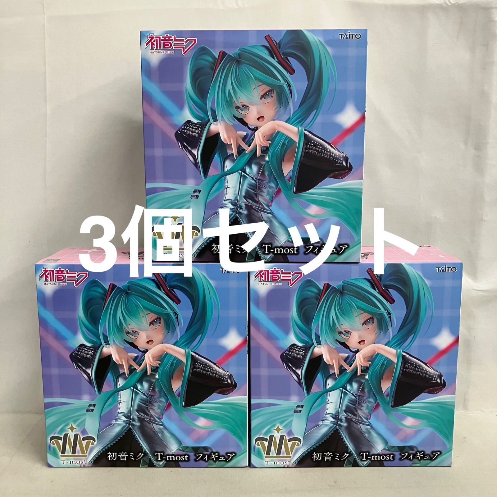 未開封 初音ミク T-most フィギュア 3個セット SF8575 c107 - メルカリ
