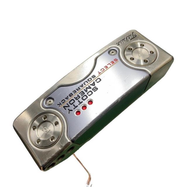 【中古】 タイトリスト SCOTTY CAMERON select SQUAREBACK(2018) 34インチ パター PT スチール (フレックスその他) メンズ 男性用 右利き 右用 Cランク ゴルフクラブ