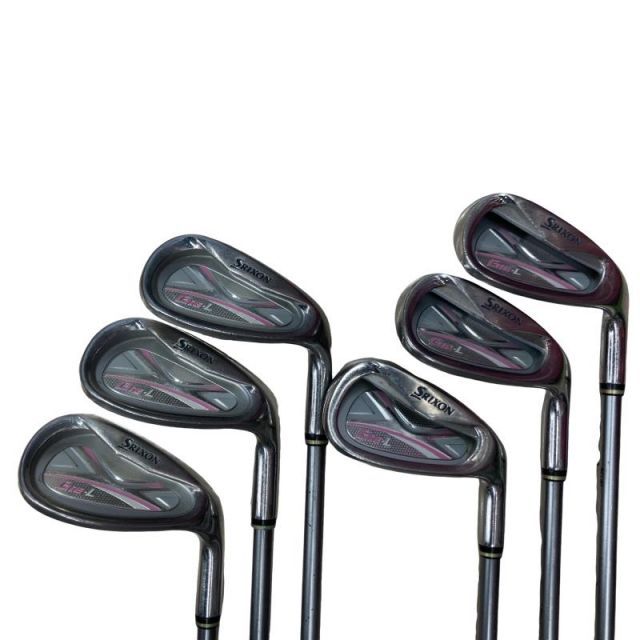 【中古】 ダンロップ SRIXON GiE-L(2011) 5S レディース アイアンセット IR SV-3024J(アイアン) (フレックスL) レディース 女性用 右利き 右用 Dランク ゴルフクラブ 15,504円