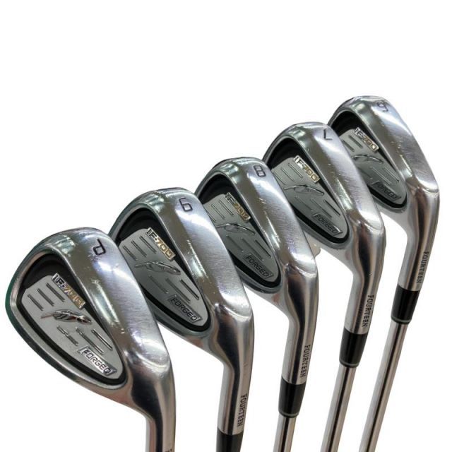 【中古】 フォーティーン IF-700 FORGED 5S アイアンセット IR FS-90i (フレックスS) メンズ 男性用 右利き 右用 Cランク ゴルフクラブ