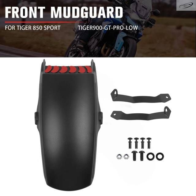 Tiger 850 Sport 2021-2024 Tiger900 GT PRO LOW 2020-2024 Motorcycle Front Fender Extender Mudguard Extension