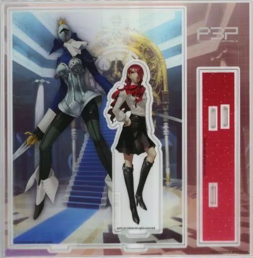 【中古】アクリルスタンド・アクリルパネル 桐条美鶴 ジオラマアクリルスタンド 「楽天コレクション ペルソナ3 ポータブル」 A-6賞