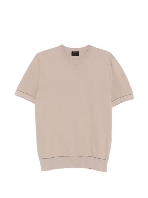 BRIONI PIQUET コットン Tシャツ 送料無料