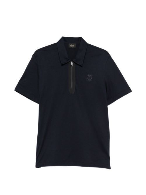 BRIONI コットン ポロシャツ 送料無料