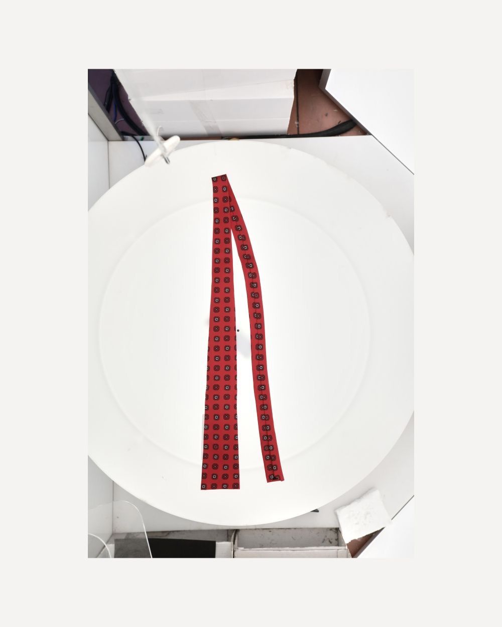 CELINE プリント シルク ネクタイ 送料無料