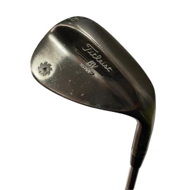 【中古】 タイトリスト VOKEY SPIN MILLED SM7 ブラッシュドスチール 56°/14°F ウェッジ WG NS PRO 950GH (フレックスS) メンズ 男性用 右利き 右用 Dランク ゴルフクラブ