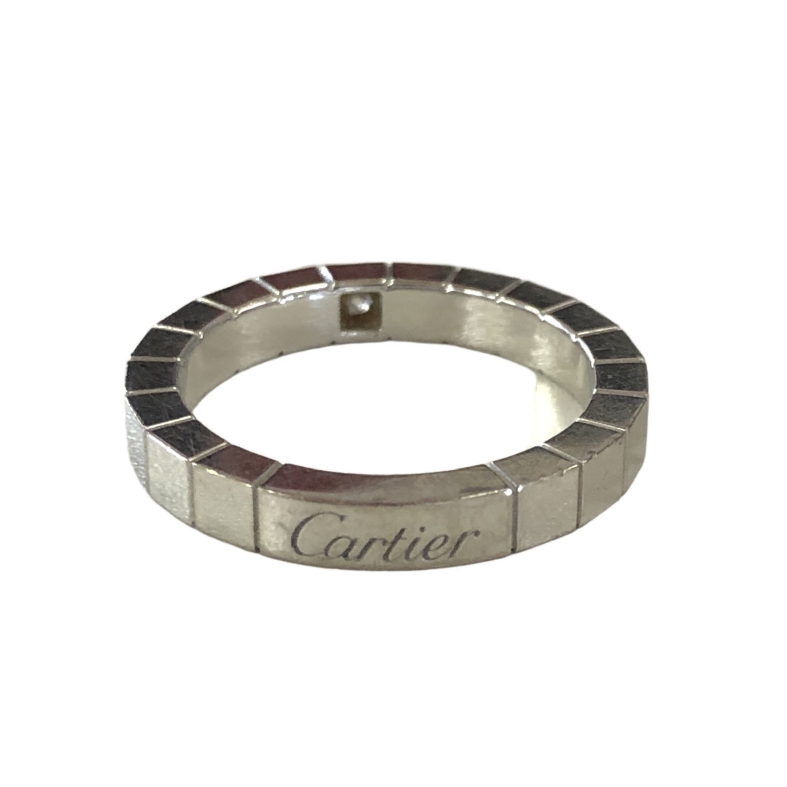 Cartier カルティエ ラニエールリング ダイヤモンド K18WG サイズ53 13 