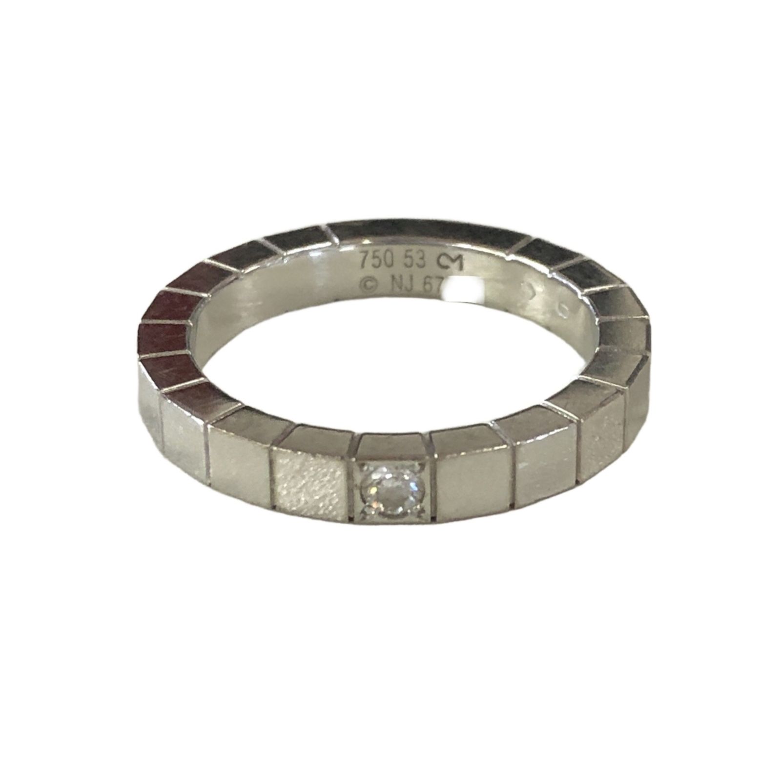 Cartier カルティエ ラニエールリング ダイヤモンド K18WG サイズ53 13