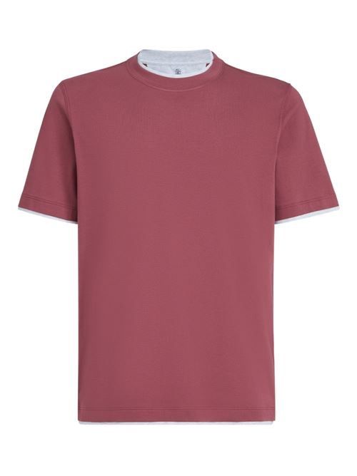 BRUNELLO CUCINELLI コットン Tシャツ 送料無料 42,630円