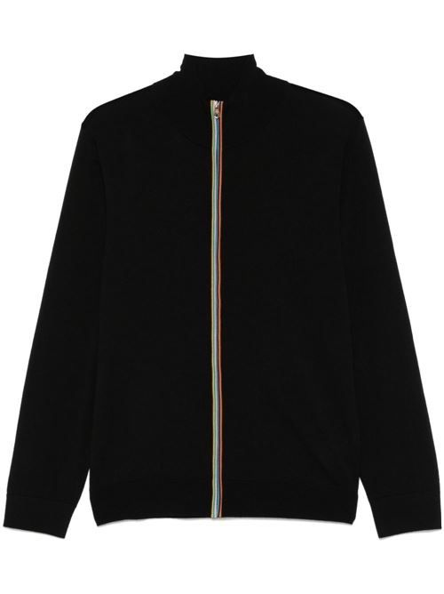 PAUL SMITH シグネチャー ストライプ ウール カーディガン 送料無料