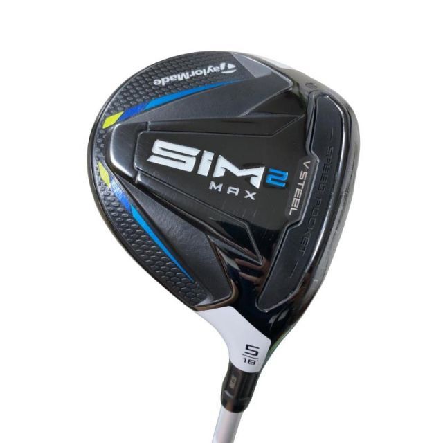 【中古】 テーラーメイド SIM2 MAX 3W フェアウェイウッド FW Speeder 661 EVOLUTION VII (フレックスS) メンズ 男性用 右利き 右用 Cランク ゴルフクラブ