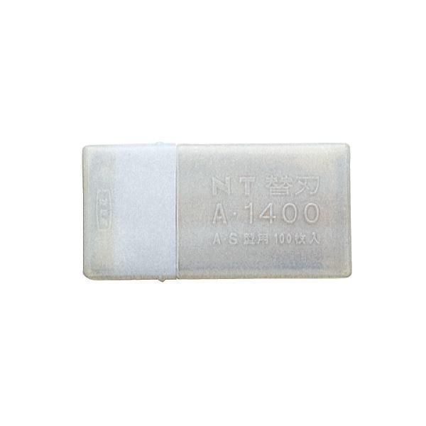 ds-(まとめ) NTカッター A型用替刃 BA-14001パック(100枚) 〔×5セット〕
