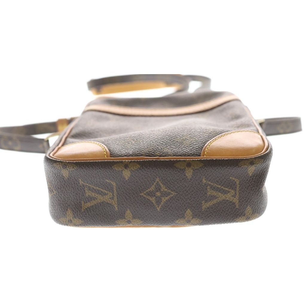LOUIS VUITTON◇7DW_モノグラム・マカサー_BRW/PVC/ブラウン LOUIS 