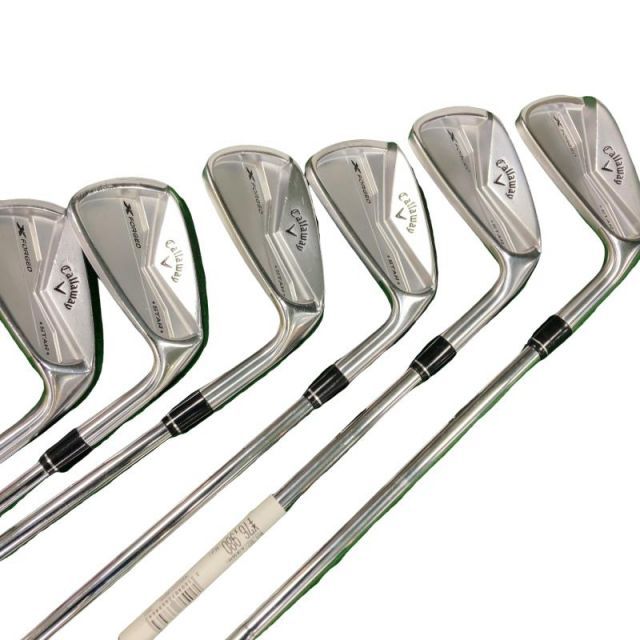【中古】 キャロウェイ X FORGED STAR(2024) 6S アイアンセット IR リシャフト (フレックスその他) メンズ 男性用 右利き 右用 Cランク ゴルフクラブ 50,989円