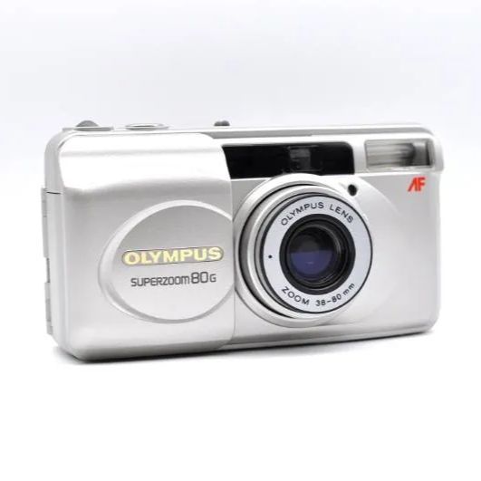 カメラ 【動作品】OLYMPUS SUPERZOOM 80G コンパクトフィルムカメラ