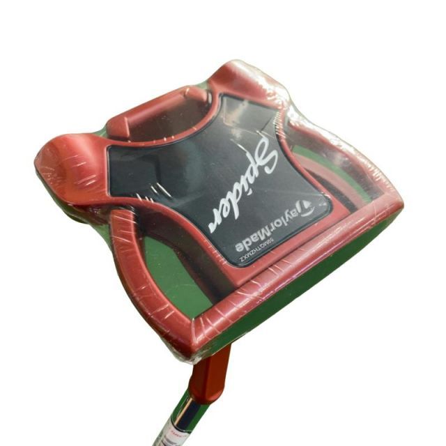 【中古】 テーラーメイド Spider RED スモールスラント 34インチ パター PT スチール (フレックスその他) メンズ 男性用 右利き 右用 Nランク ゴルフクラブ