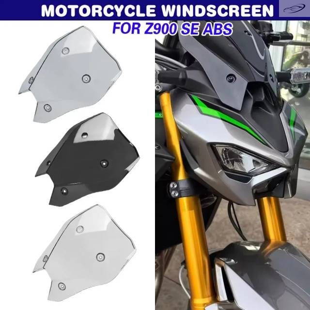 KAWASAKI Z900 SE ABS ABS 2025-UP Wind Screen Cowls Wing Deflector Fairing Shield Windshield Visor Windscreen 7,107円