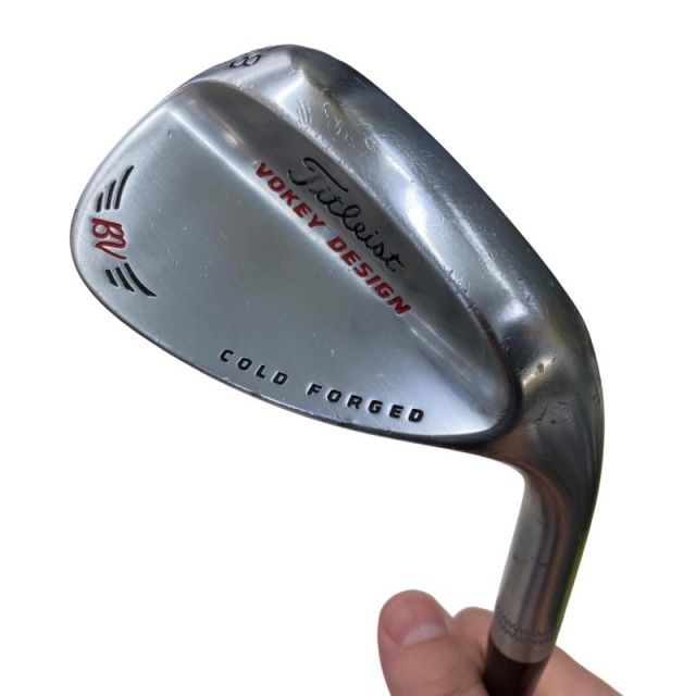 【中古】 タイトリスト VOKEY COLD FORGED 58°/08° ウェッジ WG NS PRO 950GH (フレックスS) メンズ 男性用 右利き 右用 Cランク ゴルフクラブ