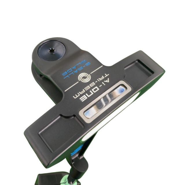 【中古】 オデッセイ Ai-ONE TRI-BEAM 2-BALL BLADE CH 34インチ パター PT STROKE LAB 90 スチール (フレックスその他) メンズ 男性用 右利き 右用 Cランク ゴルフクラブ