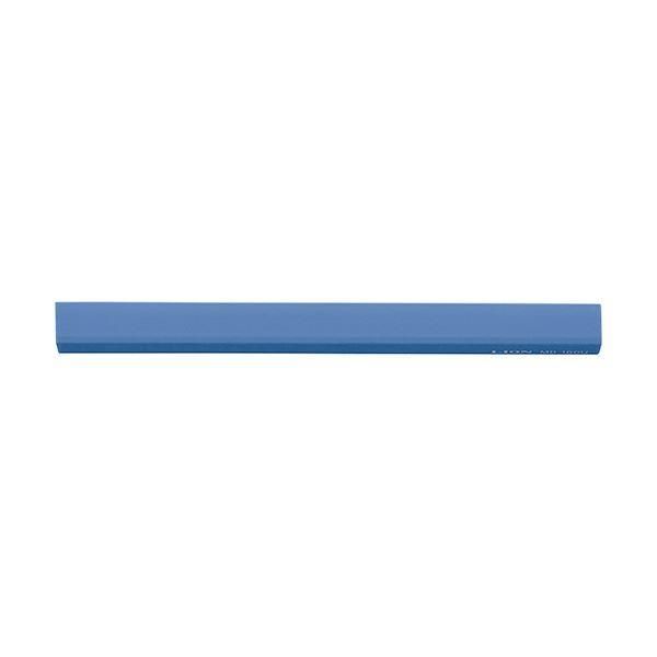 ds-(まとめ) ライオン事務器 マグネットバー長さ160×幅15×厚さ16mm ブルー MB-160U 1本 〔×50セット〕