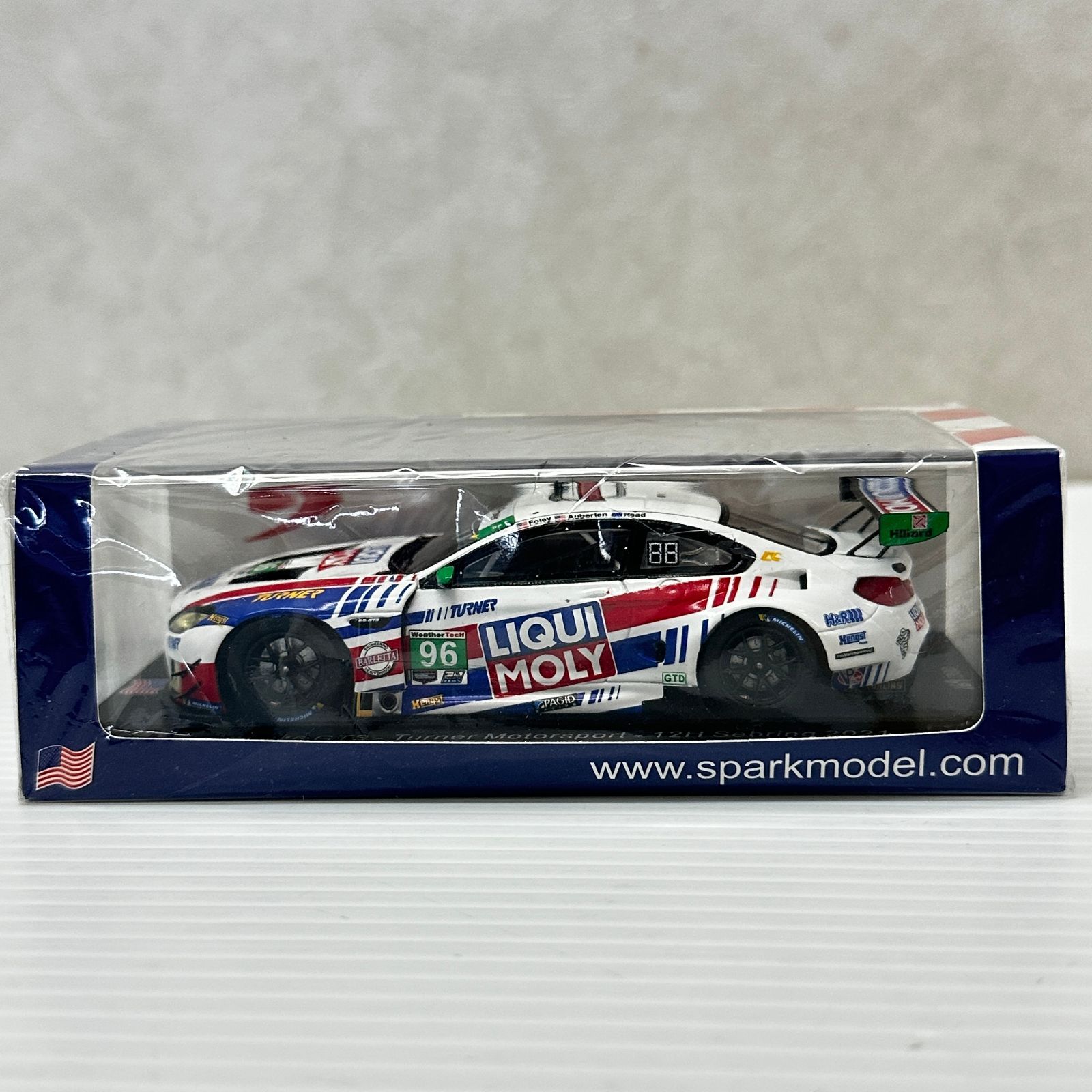 ★スパーク 1/43 BMW M6 GT3 #96 Turner Motorsport 12H Sebring 2021 未開封品 smsmini098595 6,120円