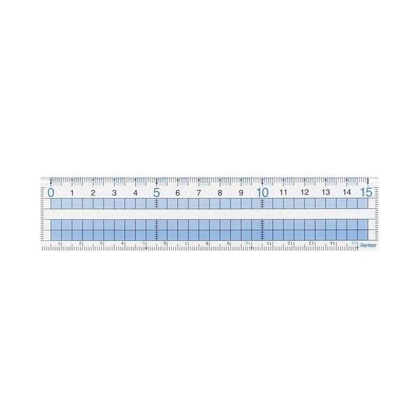 ds-(まとめ) レイメイ藤井 見やすい方眼定規 15cmAJH158 1本 〔×50セット〕 9,698円