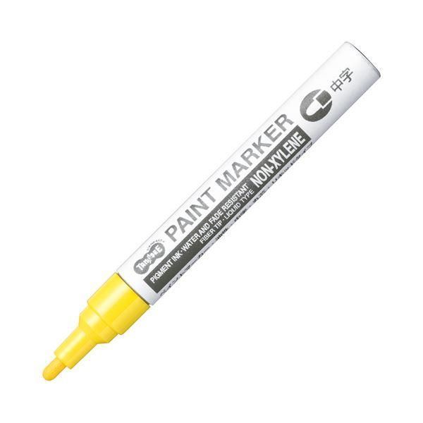ds-(まとめ) TANOSEE 油性ペイントマーカー 中字丸芯 黄 1本 〔×50セット〕 7,639円