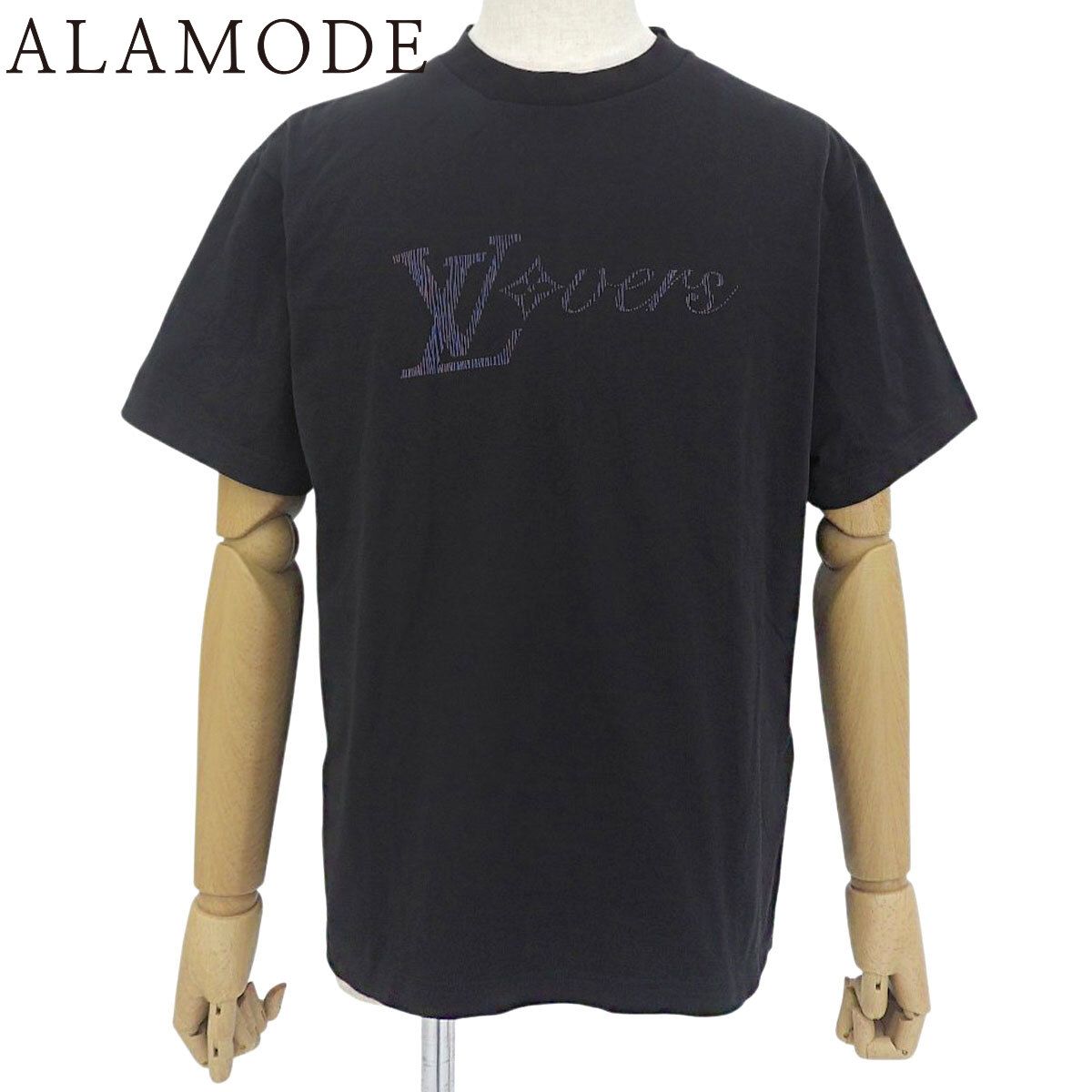 LOUIS VUITTON(ルイ・ヴィトン) イリデセント LV バーズ Tシャツ Tシャツ 2025年 RM252MV 半袖 アパレル ファッション L コットン ブラック黒 1AGTSB メンズ 40802199581【中古】【アラモード】 57,647円