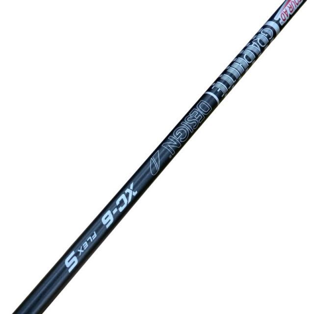 【中古】 テーラーメイドスリーブ付き(Qi4D系) グラファイトデザインフェアウェイウッド用 シャフト Tour AD XC-6 (フレックスS)Bランク ゴルフクラブ