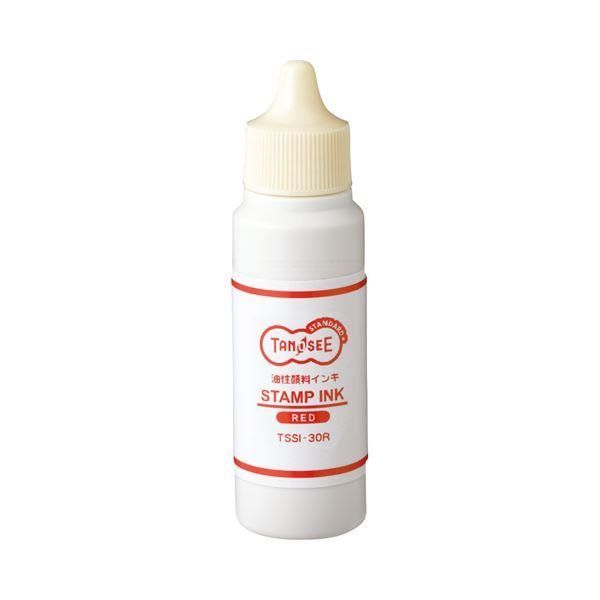 ds-(まとめ) TANOSEE スタンプ台専用補充インキ 30ml 赤 1個 〔×30セット〕 16,946円
