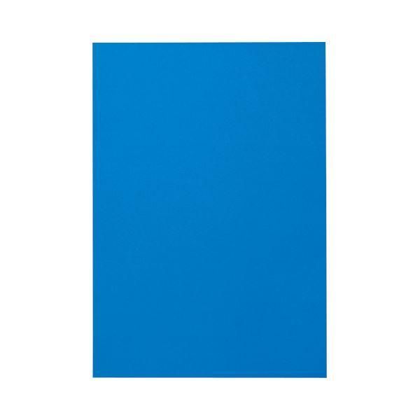ds-(まとめ) TANOSEE 色画用紙 四つ切 あお 1パック（10枚） 〔×30セット〕