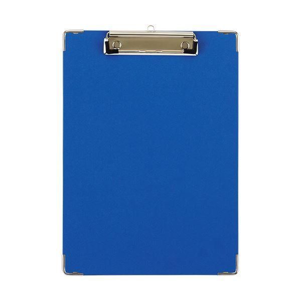 ds-(まとめ) TANOSEE 用箋挟 A4タテ ブルー 1枚 〔×30セット〕