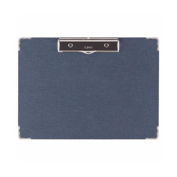 ds-(まとめ) ライオン事務器 ボール用箋挟 A4ヨコ 紺 No.121 1枚 〔×30セット〕