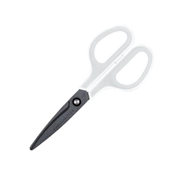 ds-(まとめ) プラス フィットカットカーブフッ素コート 刃渡り65mm ホワイト／グレー SC-175SF 1本 〔×30セット〕