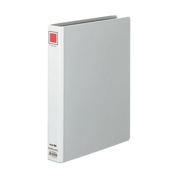 ds-(まとめ) コクヨ K2両開きチューブファイルA4タテ 30mmとじ シルバー K2フ-ETB630C 1冊 〔×30セット〕