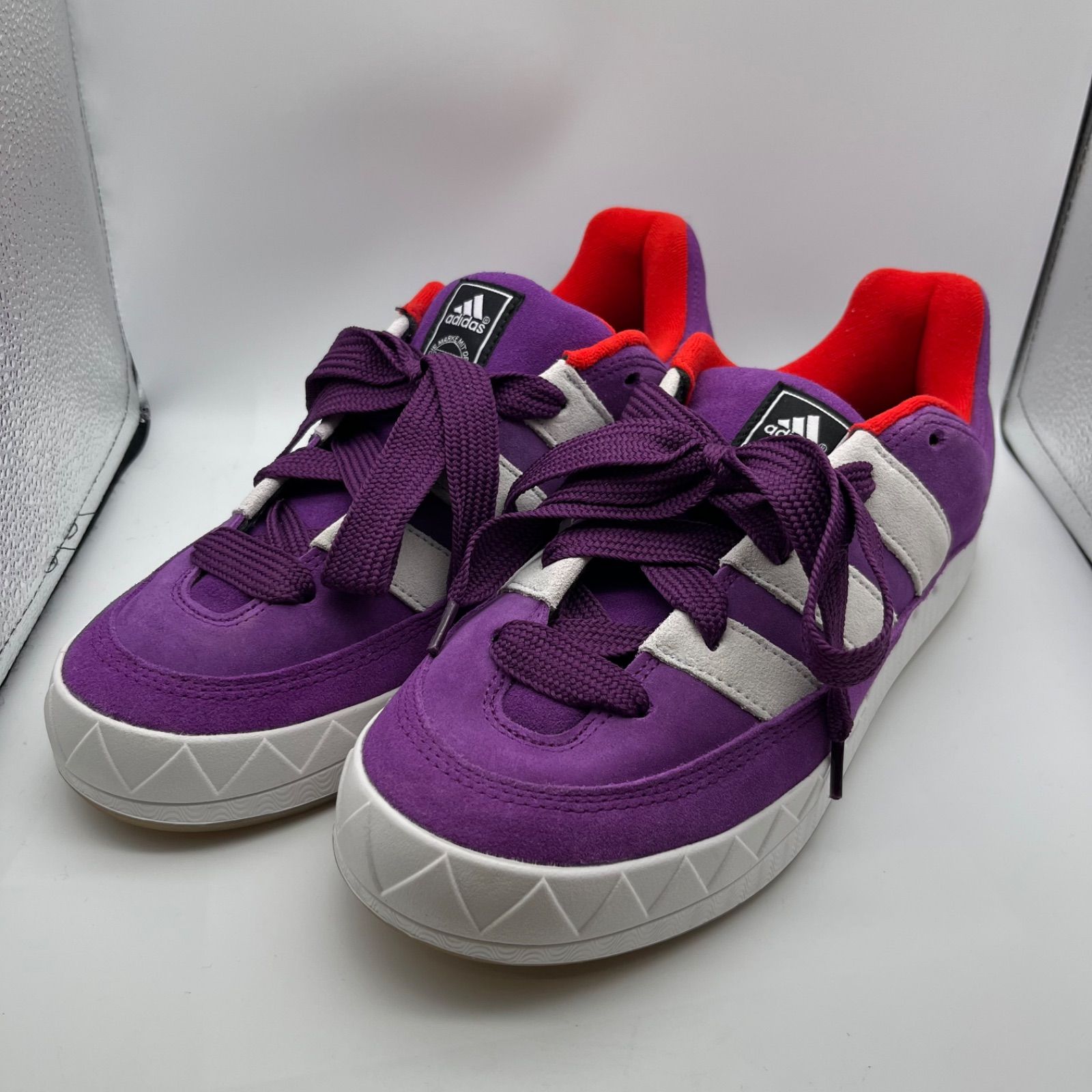 ■アディダス adidas×ATMOS ADIMATIC GV6712 ローカットスニーカー 28.5cm A26-2619 7,992円
