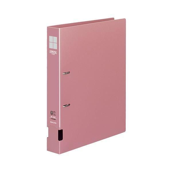 ds-(まとめ) コクヨ DリングファイルS型 再生PP表紙 A4タテ 2穴 300枚収容 背幅45mm ピンク フ-FD430P 1冊 〔×30セット〕