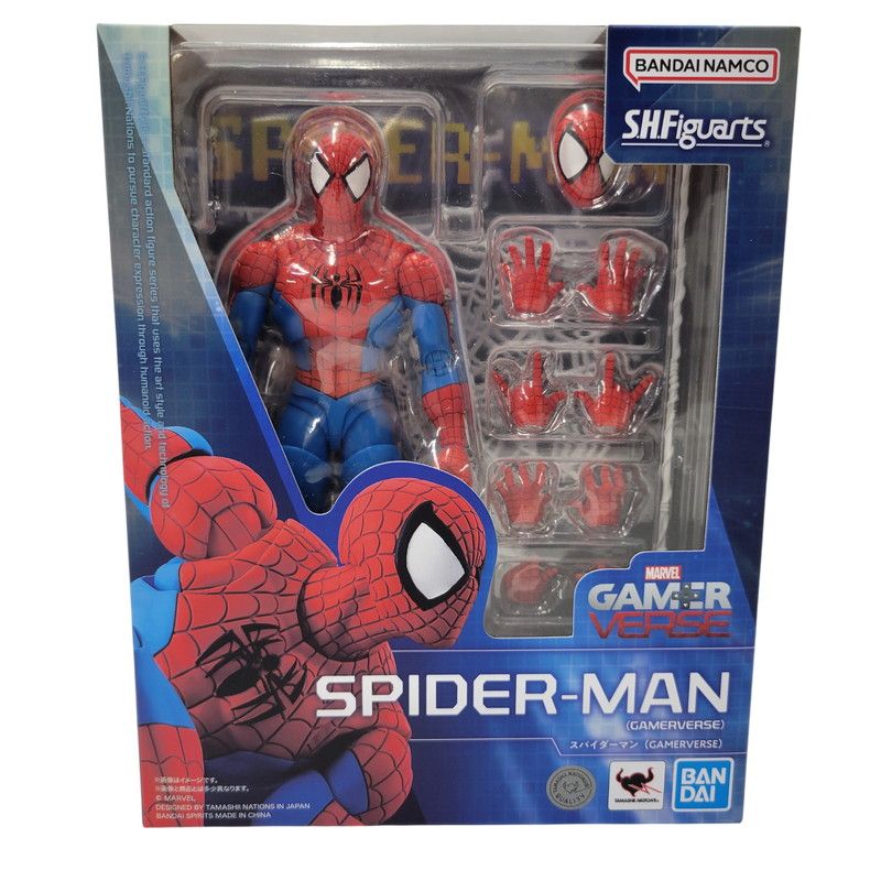【中古美品】 MARVEL S.H.Figuarts スパイダーマン(GAMERVERSE) 【055-260809-mh-01-izuh】