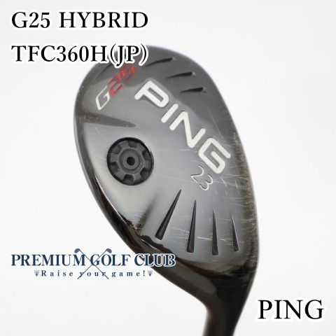 【中古】[B-ランク] ユーティリティ ピン G25 HYBRID/TFC360H(JP)/SR/23[4625] 7,524円