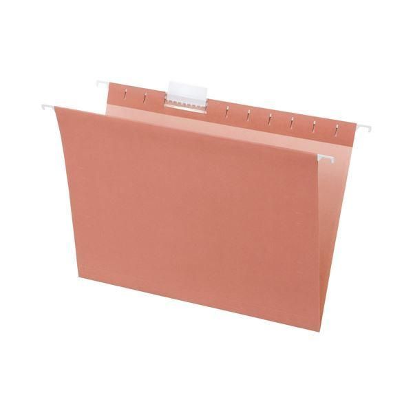 ds-(まとめ) TANOSEE ハンギングフォルダー A4 ピンク 1パック（5冊） 〔×30セット〕