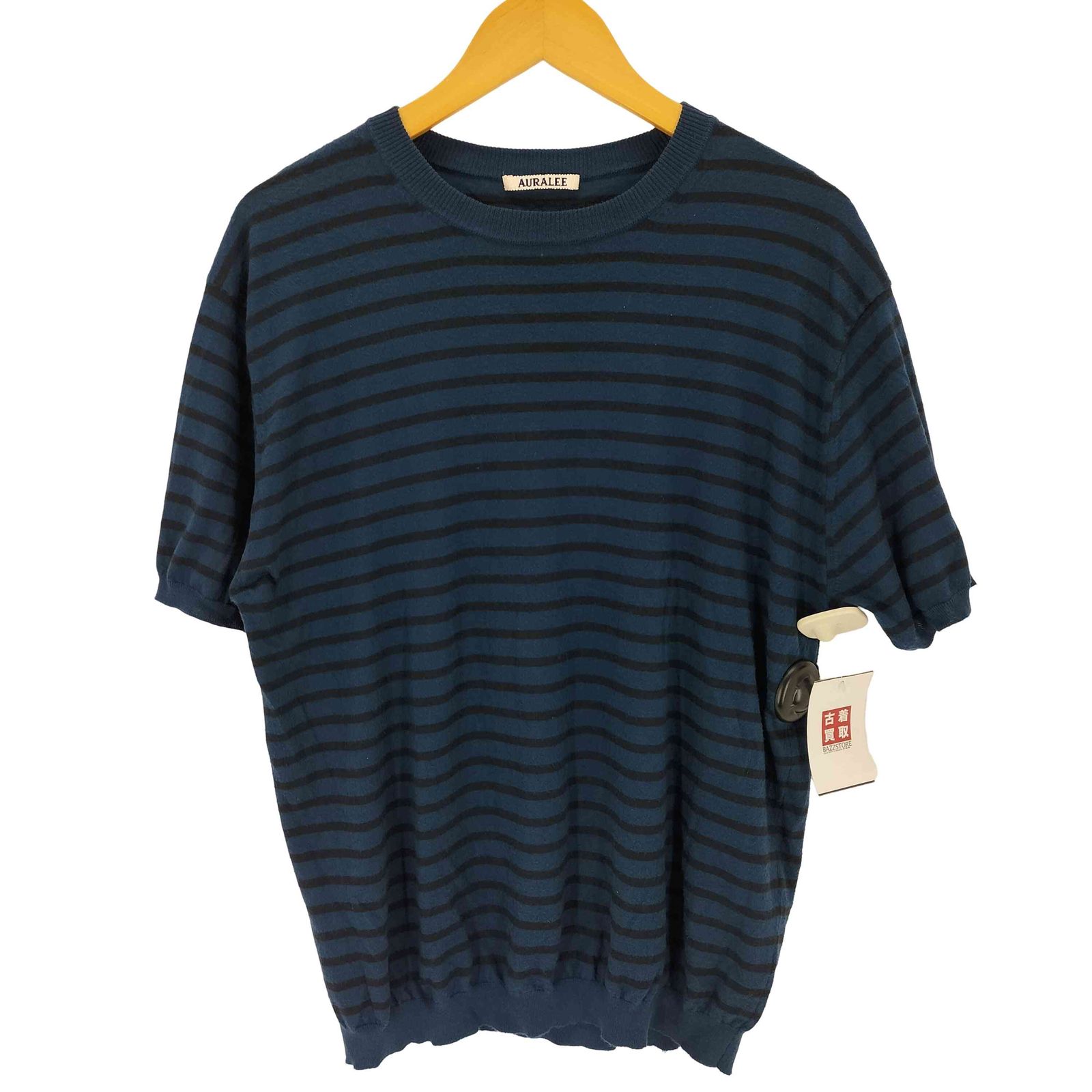 オーラリー AURALEE 26SS HIGH GAUGE COTTON KNIT TEE ハイ ガーゼ コットン ニット Tシャツ メンズ 5
