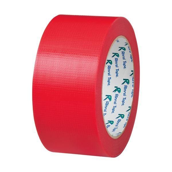 ds-(まとめ) リンレイ PEワリフカラーテープ 50mm×25m 赤 674アカ 1巻 〔×30セット〕