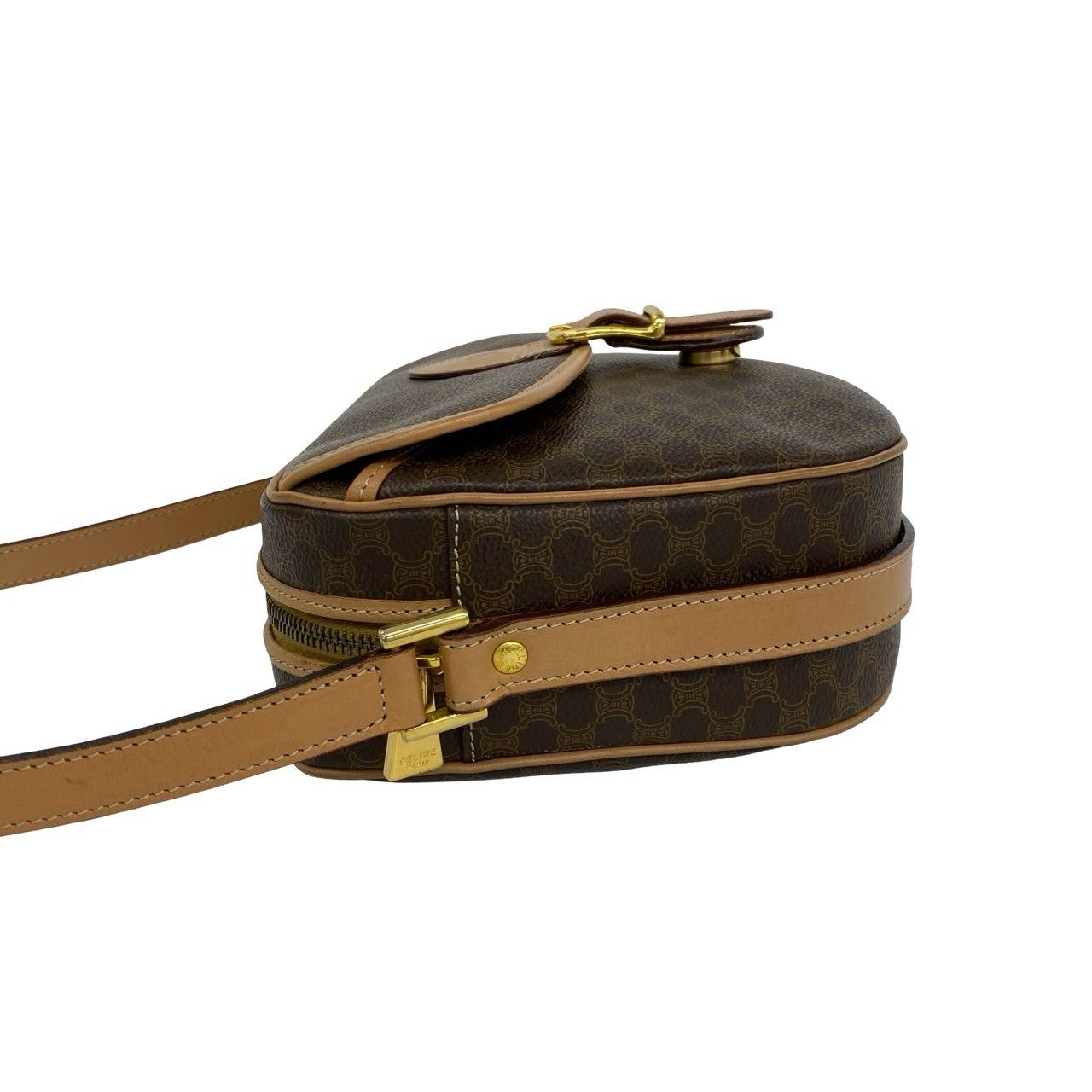極 美品 CELINE セリーヌ ヴィンテージ マカダム ブラゾン 柄