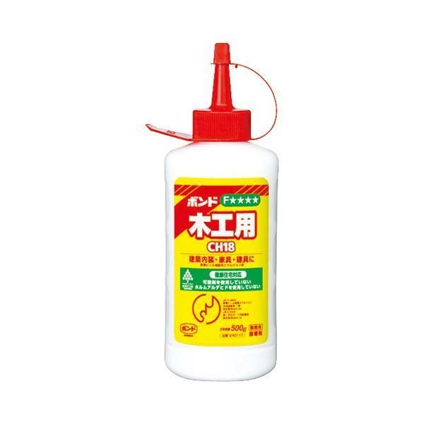 ds-(まとめ) コニシ 木工用ボンド CH18 500g #40117 1本 〔×30セット〕