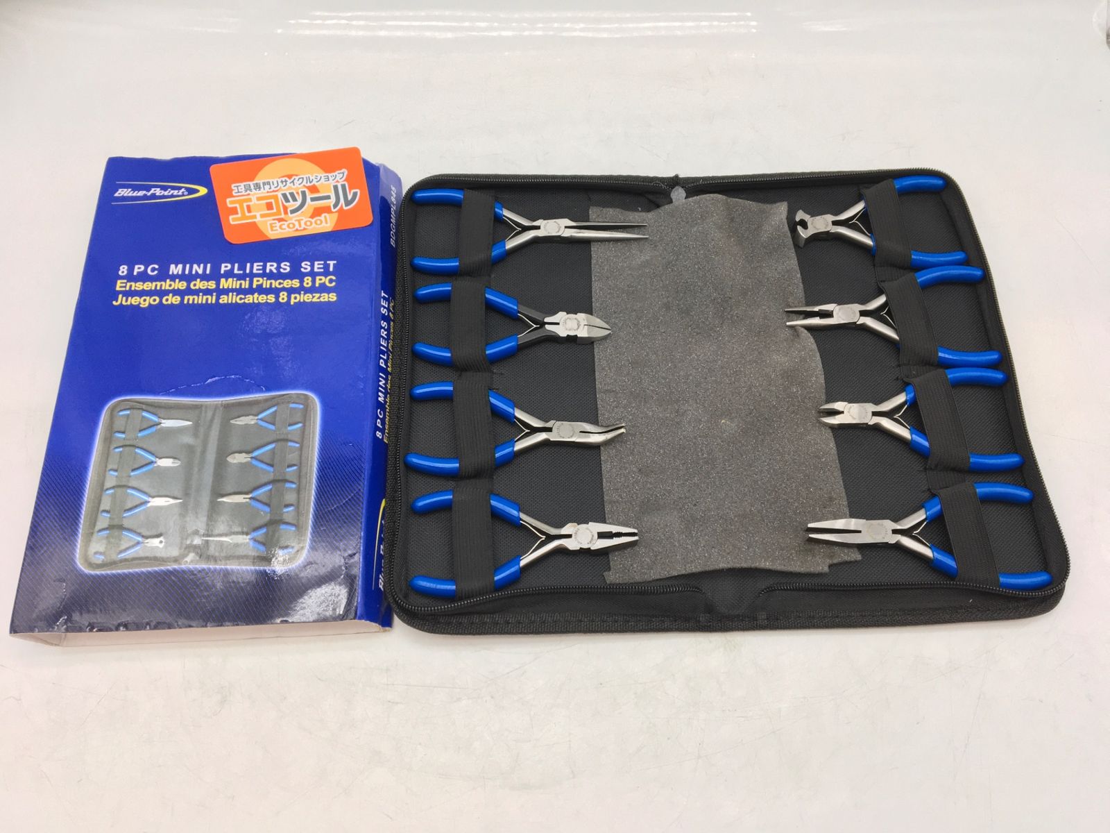 【未使用】Blue Point/ブルーポイント BDGMPL845 ☆ プライヤ カッター ミニチュア ビニールグリップ 8個セット [IT_TL6KO][岡岩][M05]