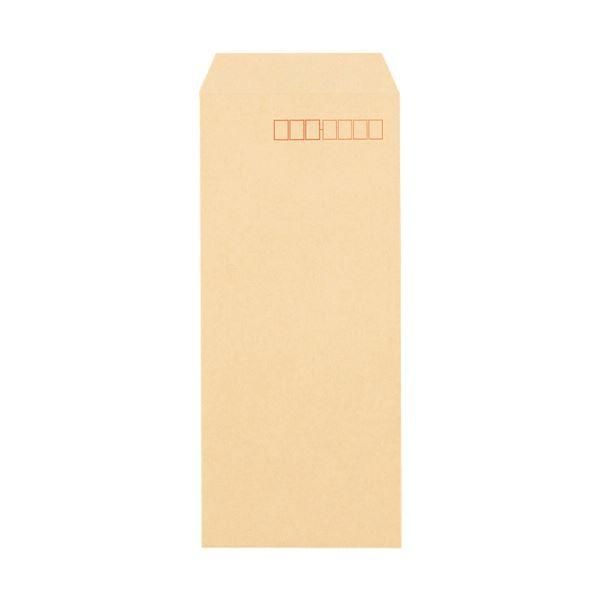 ds-(まとめ) TANOSEE クラフト封筒 テープ付長40 70g／m2 〒枠あり 1パック（100枚） 〔×30セット〕
