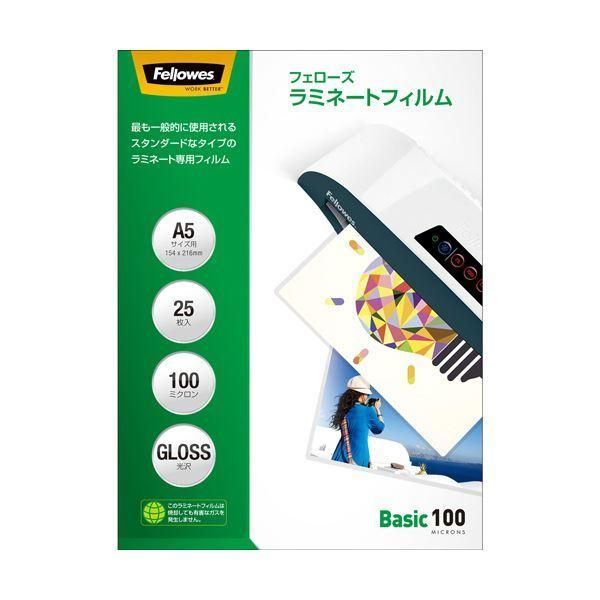 ds-(まとめ) フェローズ ラミネートフィルム A5100μ 5848601 1パック(25枚) 〔×30セット〕