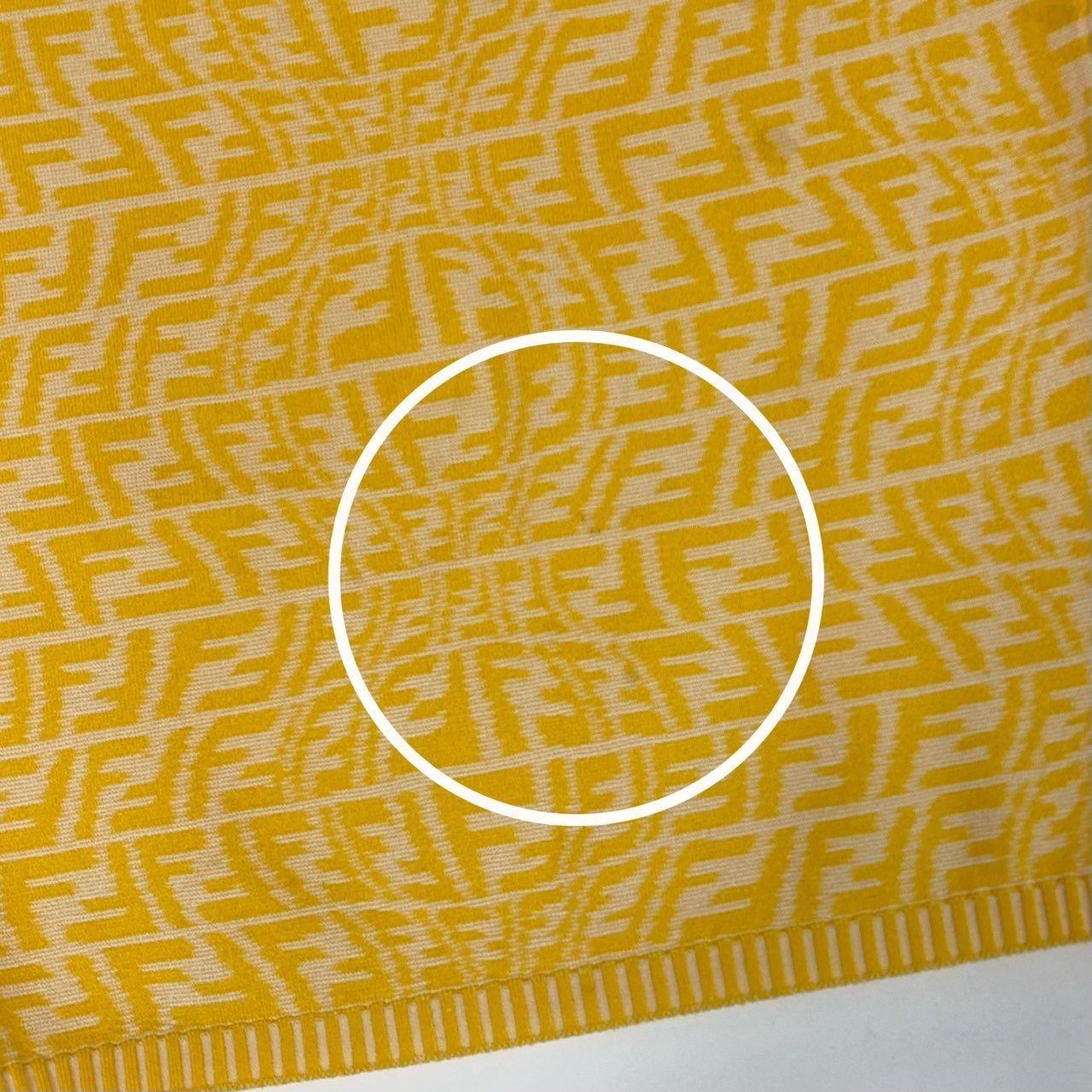 Ib7 【美品】FENDI フェンディ 2021 ズッカ柄 ニットスカート FF Logo
